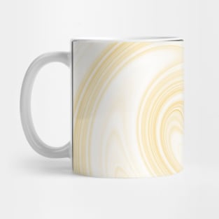 Molten swirls zen, yin and yang serendipity in Aspen-gold Mug